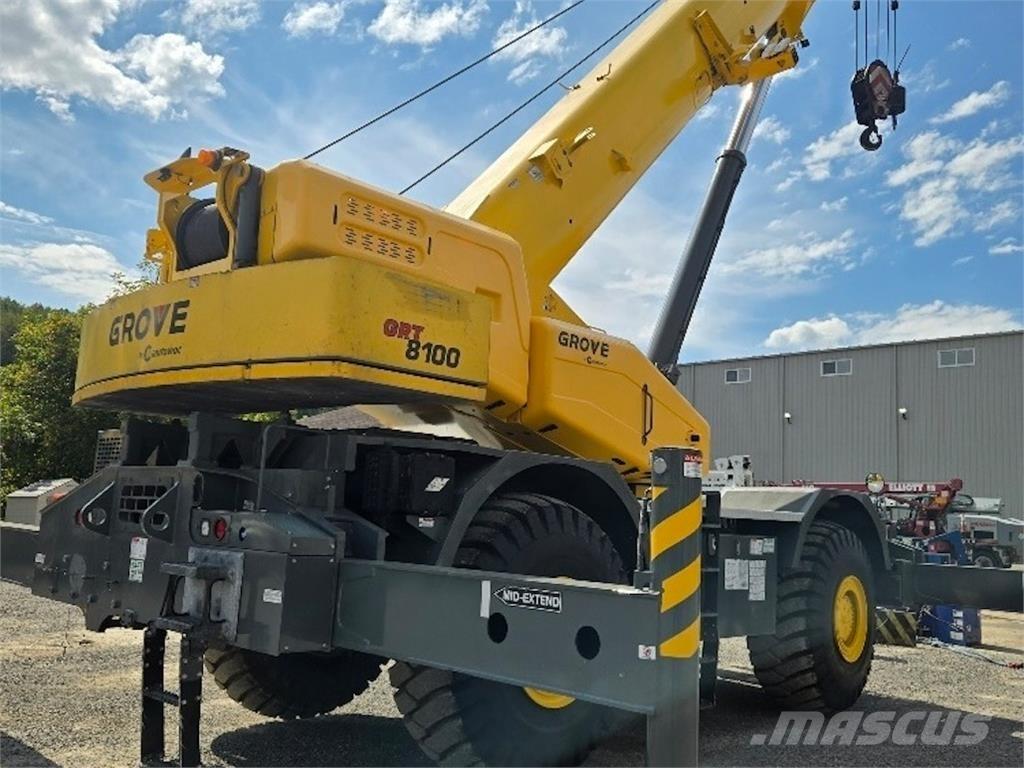 Grove GRT8100 越野轮胎起重机︳越野吊︳越野起重机︳移动式起重机