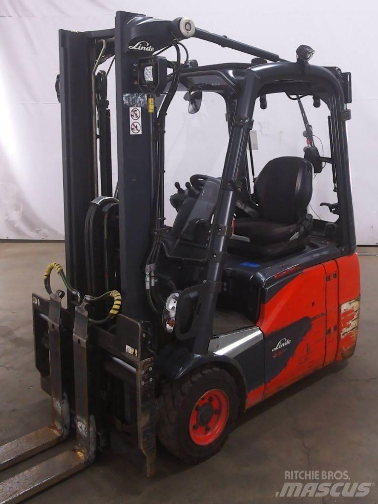 Linde E16C-02 电动叉车