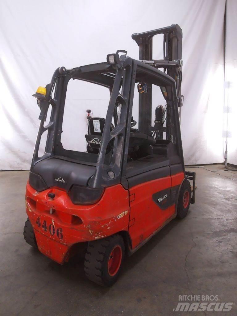 Linde E30L-01 电动叉车