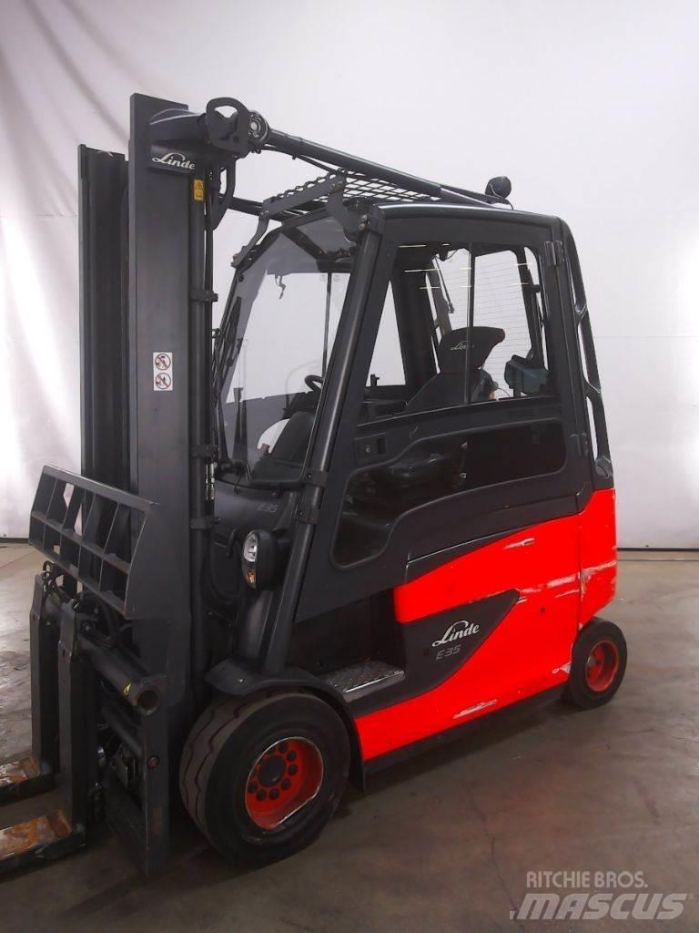 Linde E35HL-01 电动叉车