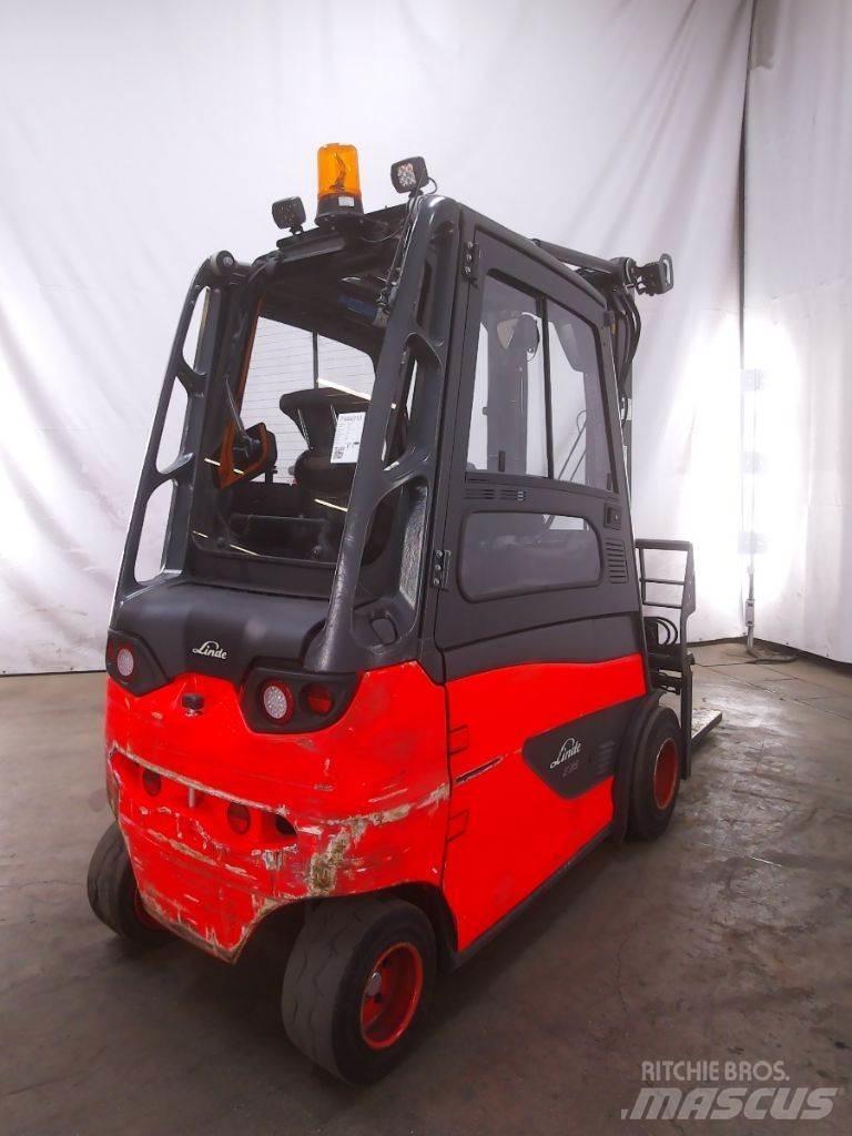 Linde E35HL-01 电动叉车