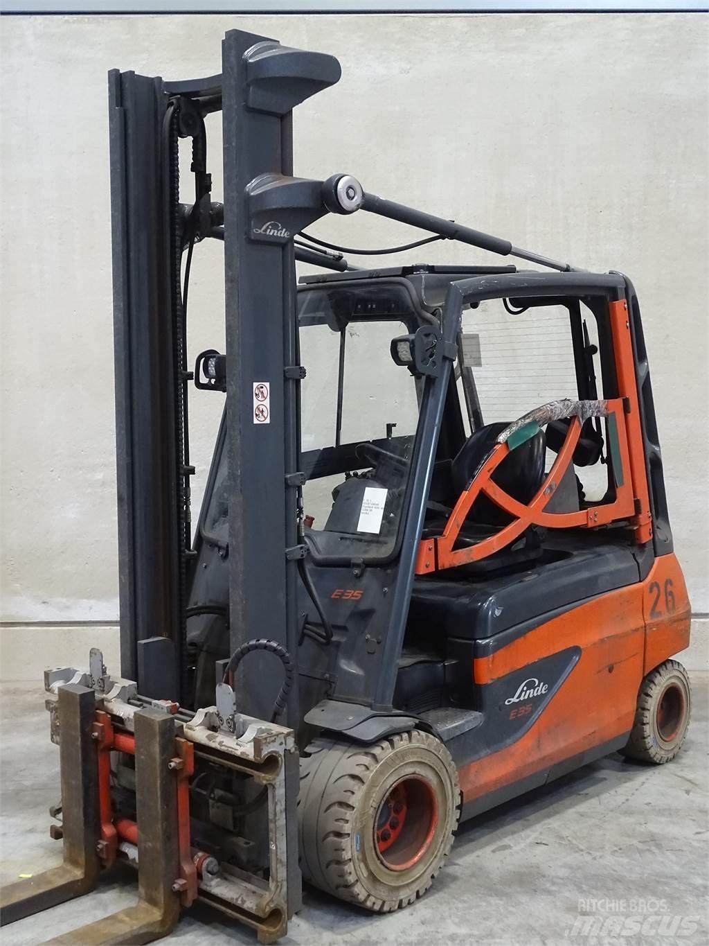 Linde E35L 电动叉车