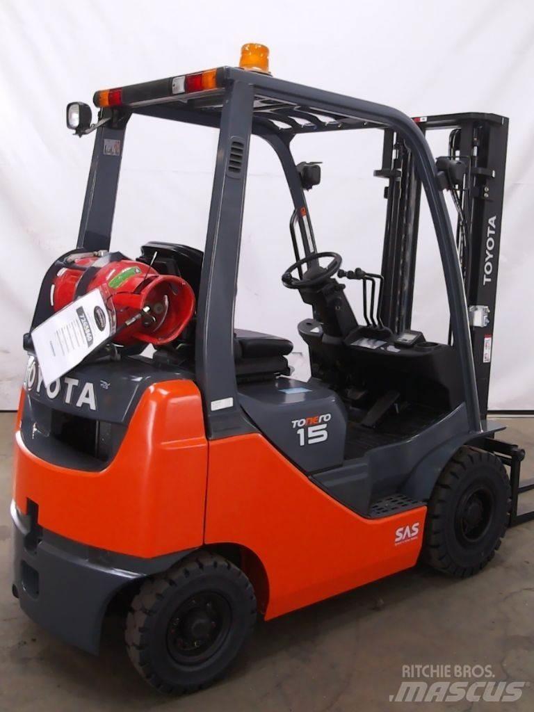 Toyota 02-8FGF15 天然气叉车