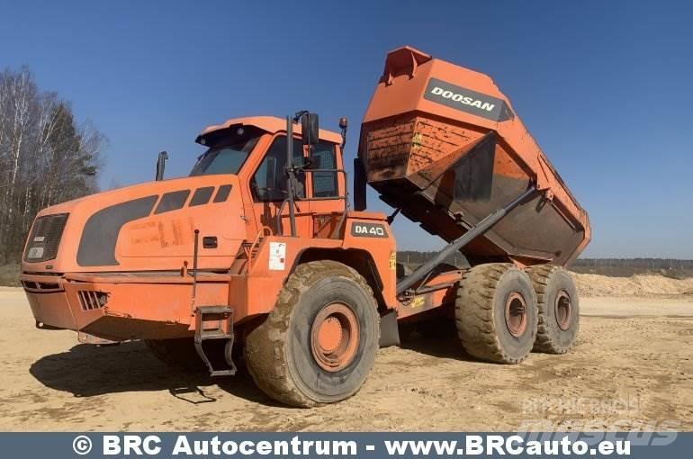 Doosan DA 40 铰接式自卸车