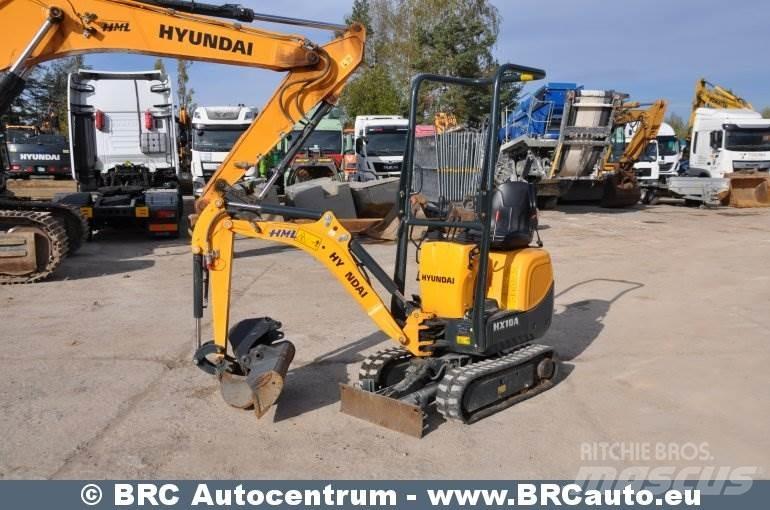 Hyundai HX10A 小型挖掘机