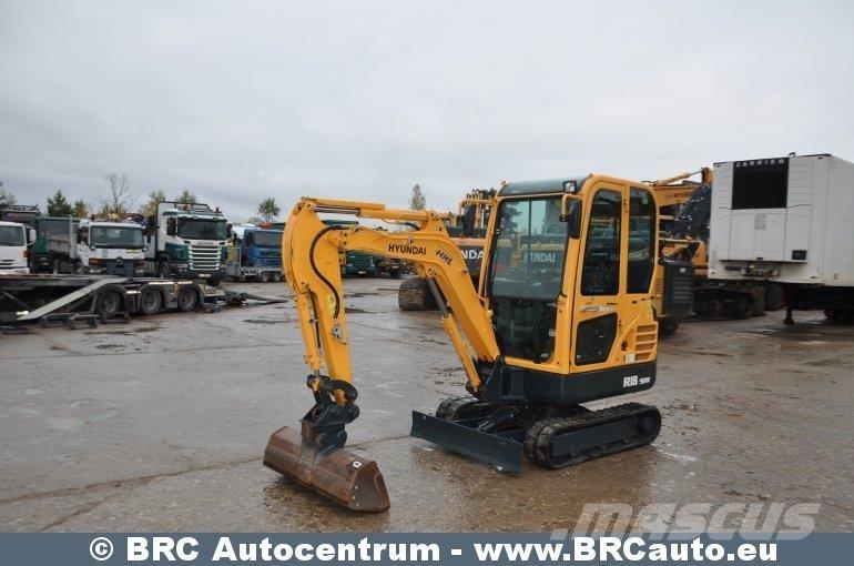Hyundai R18-9AK 小型挖掘机