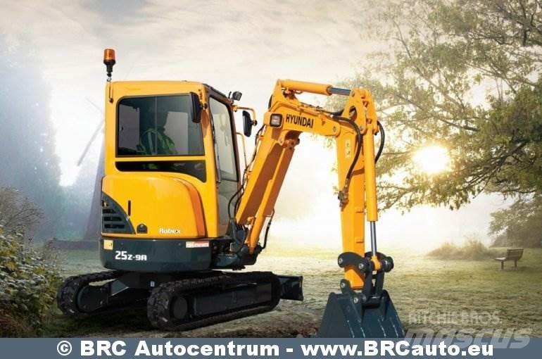 Hyundai R25Z-9AK 小型挖掘机