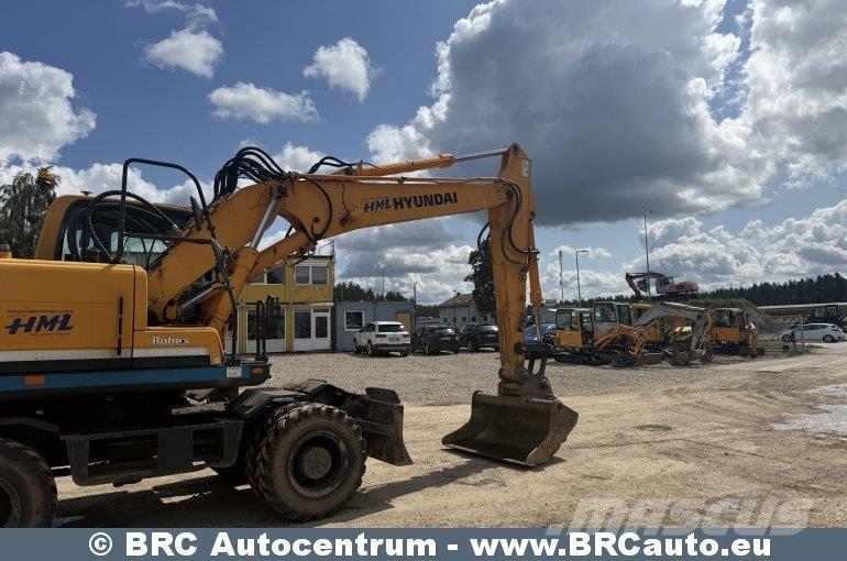 Hyundai Robex 轮式挖掘机