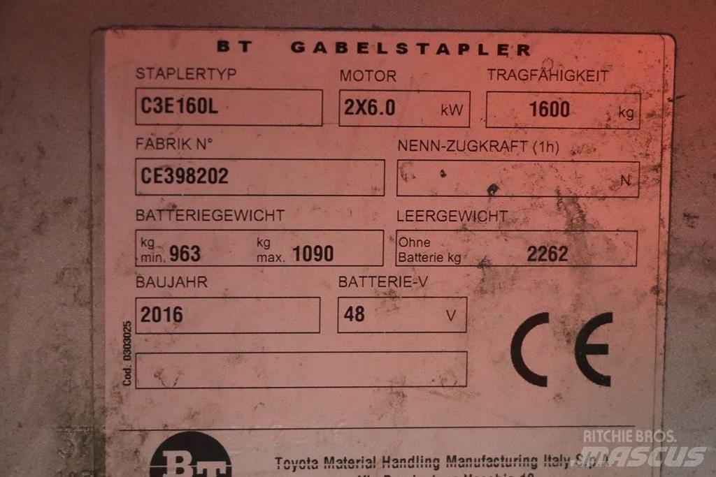 BT C3E160L 电动叉车