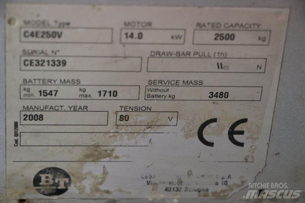 BT C4E250V 电动叉车