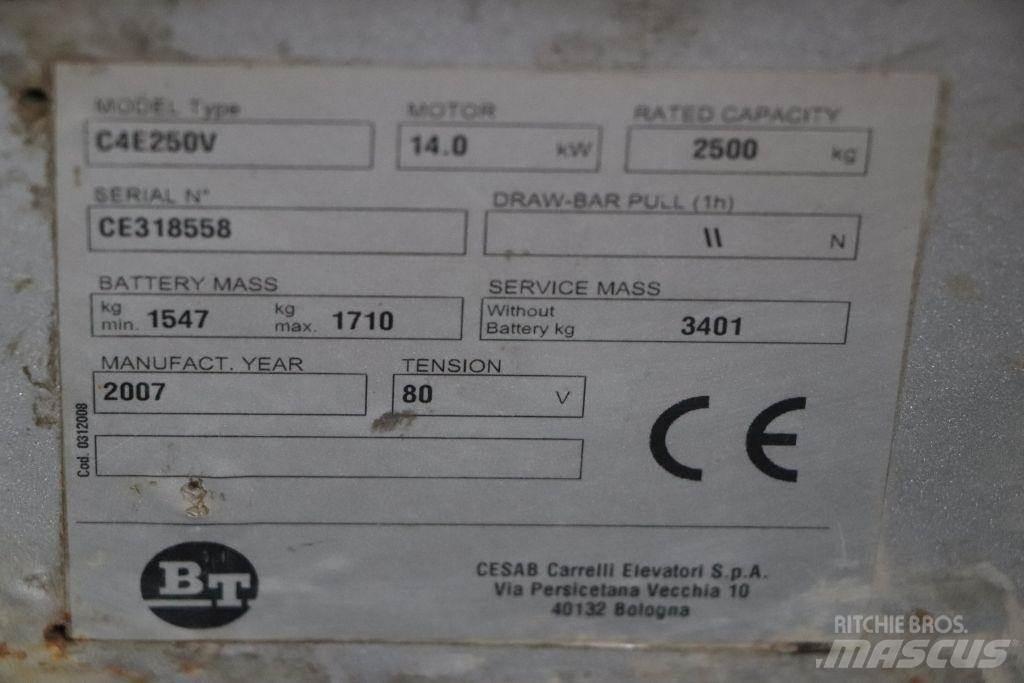 BT C4E250V 电动叉车