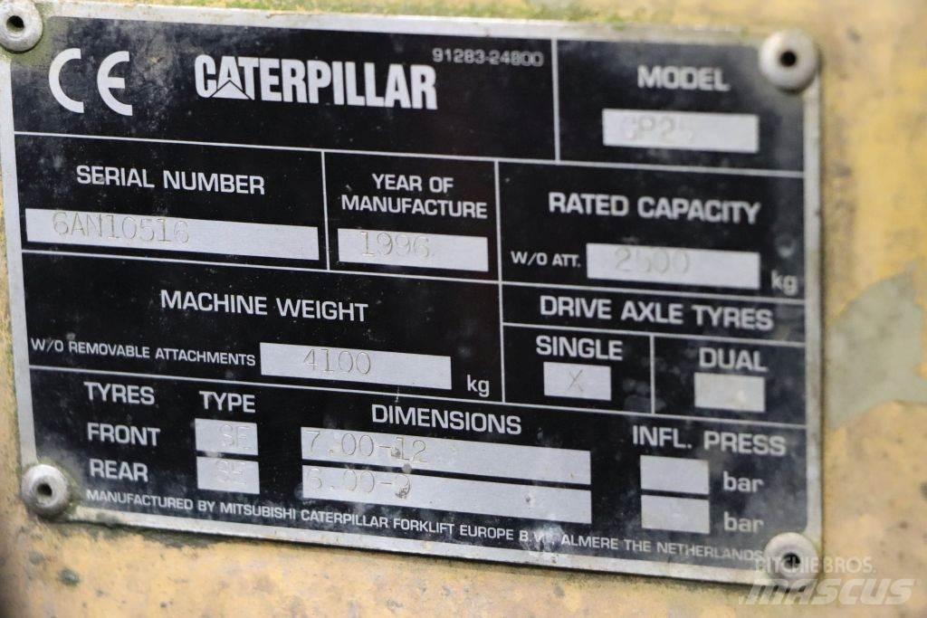 CAT GP25 天然气叉车