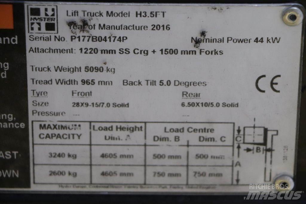 Hyster H3.5FT 天然气叉车