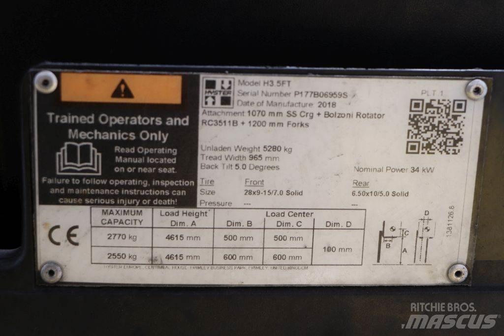 Hyster H3.5FT 柴油叉车