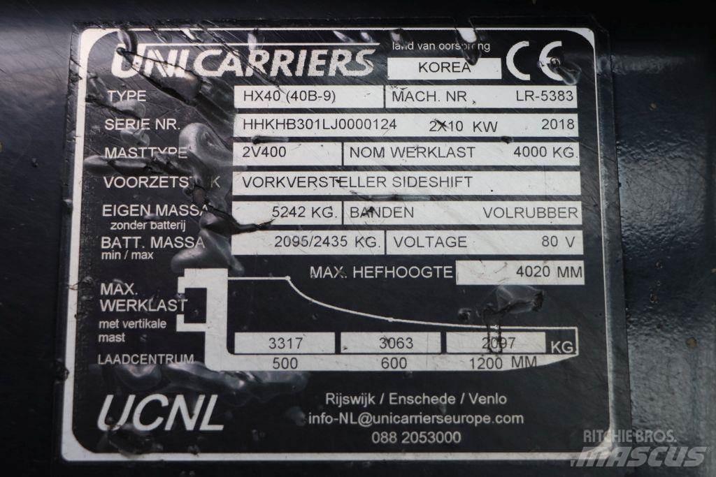 Hyundai 40B-9 电动叉车