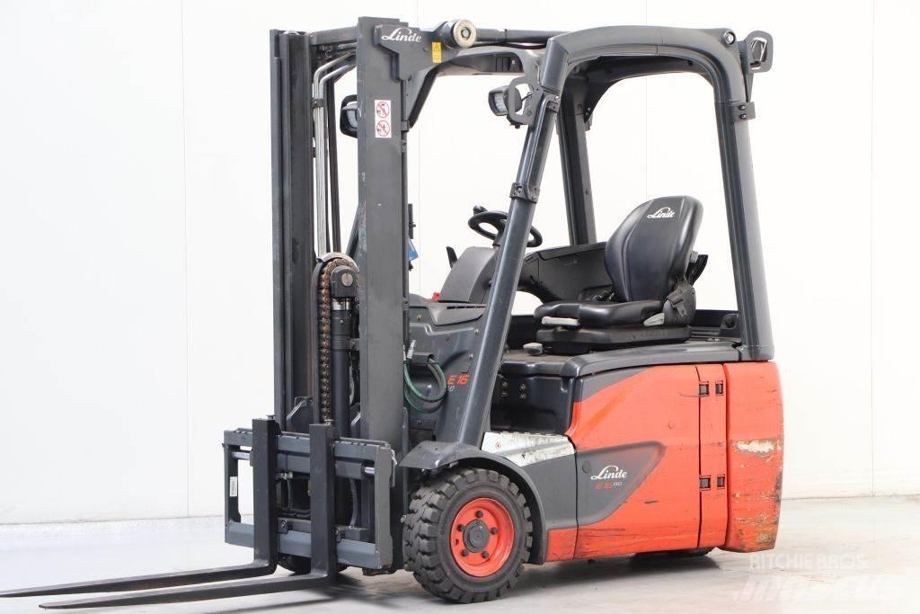 Linde E16C-02 电动叉车