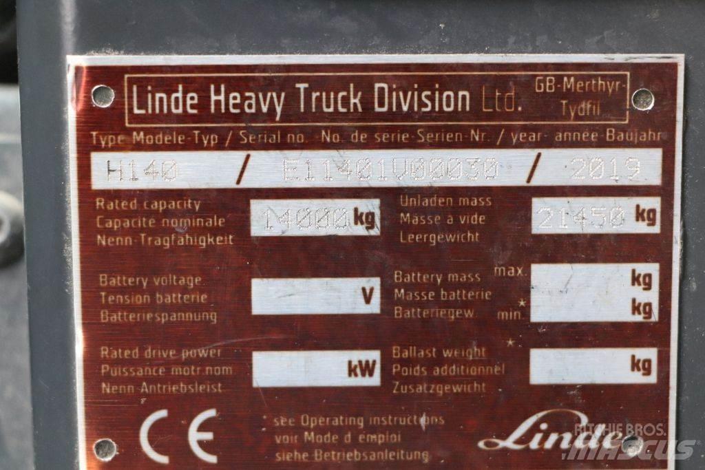Linde H140 柴油叉车
