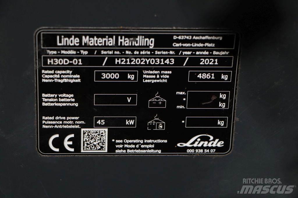 Linde H30D-01 柴油叉车
