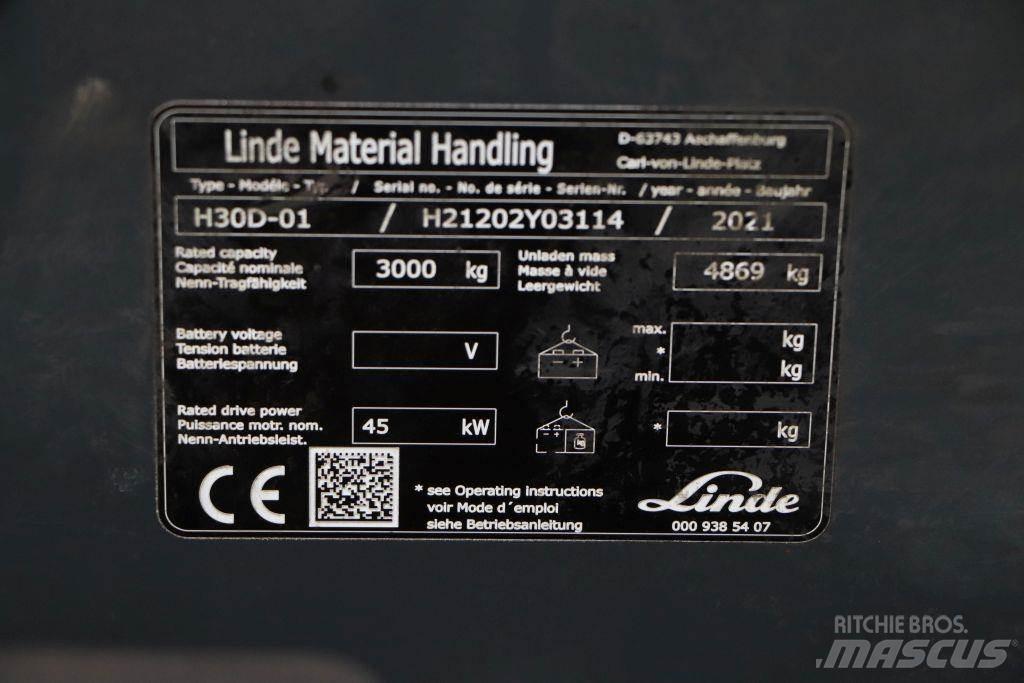 Linde H30D-01 柴油叉车