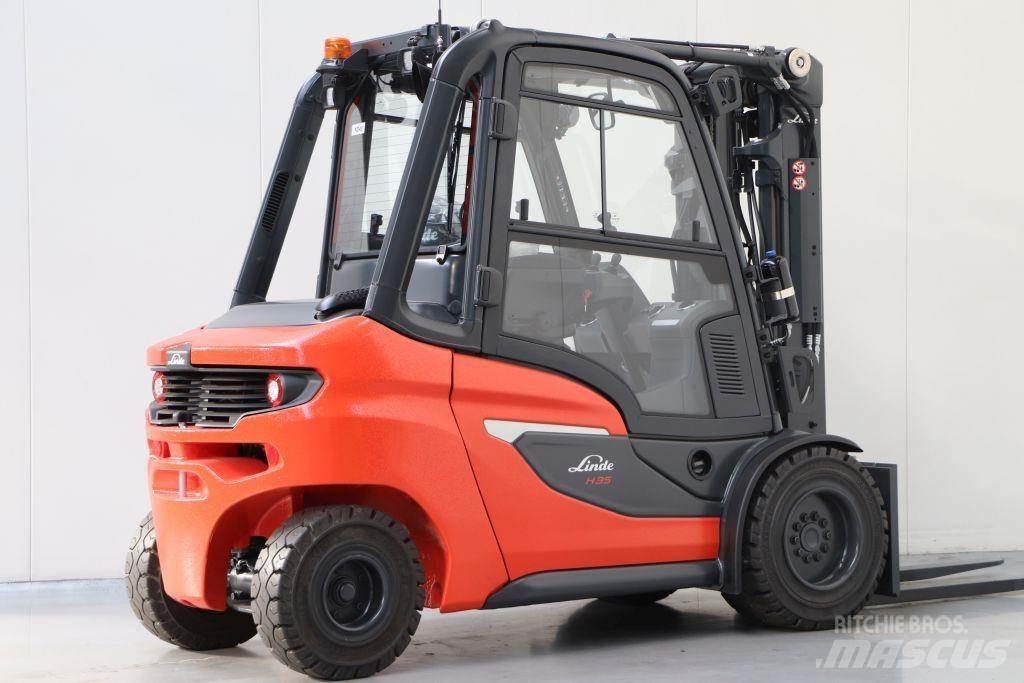 Linde H35D-01 柴油叉车