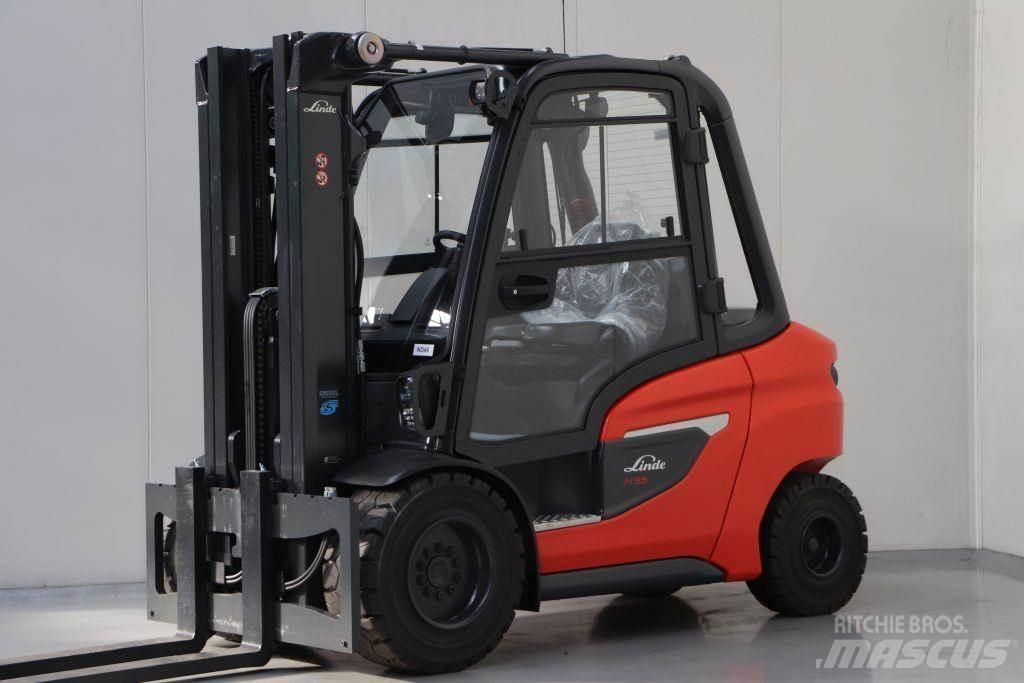 Linde H35D-01 柴油叉车
