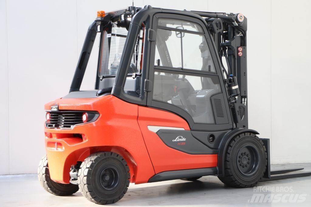 Linde H35D-01 柴油叉车