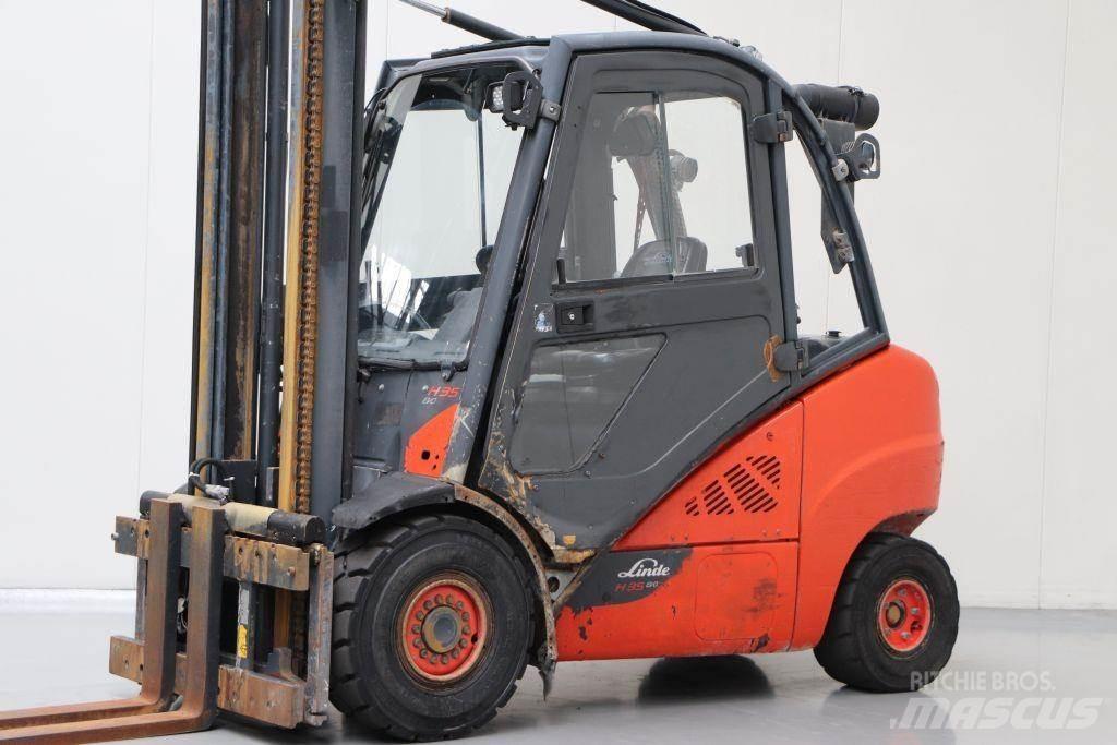 Linde H35D-02 柴油叉车