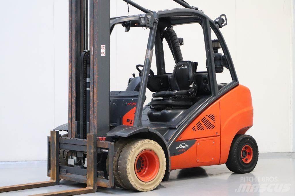 Linde H35D-02 柴油叉车
