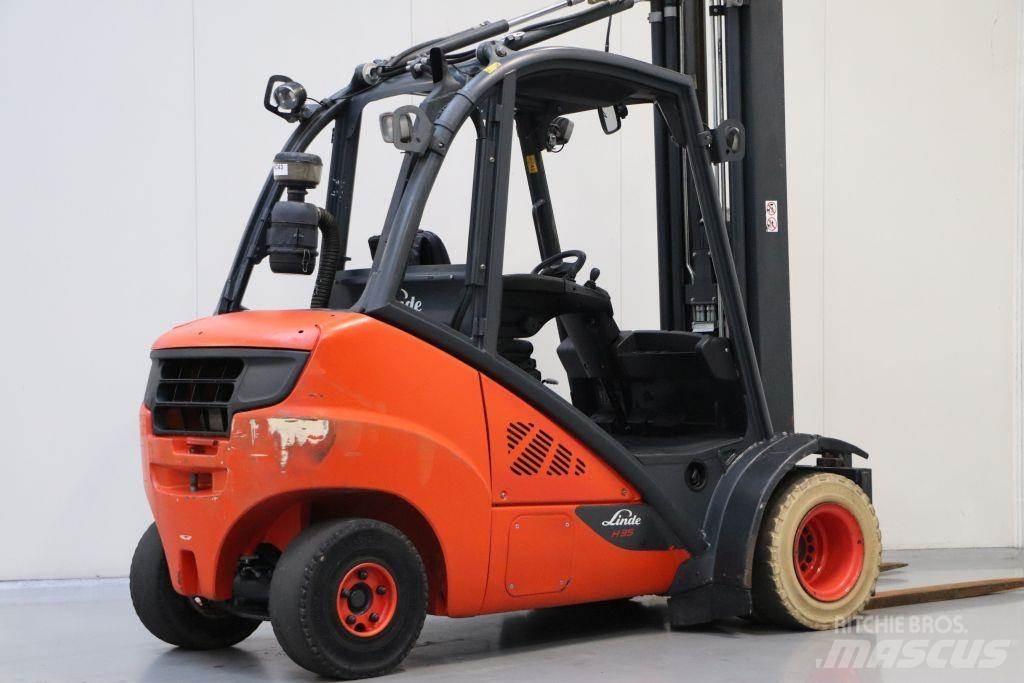 Linde H35D-02 柴油叉车