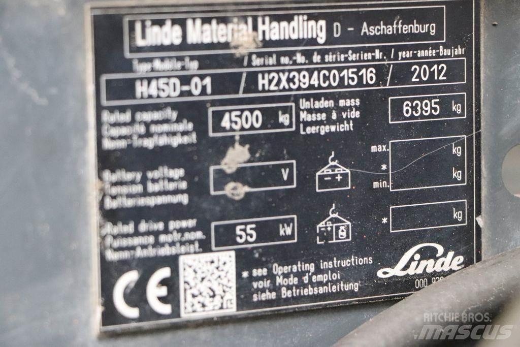 Linde H45D-01 柴油叉车