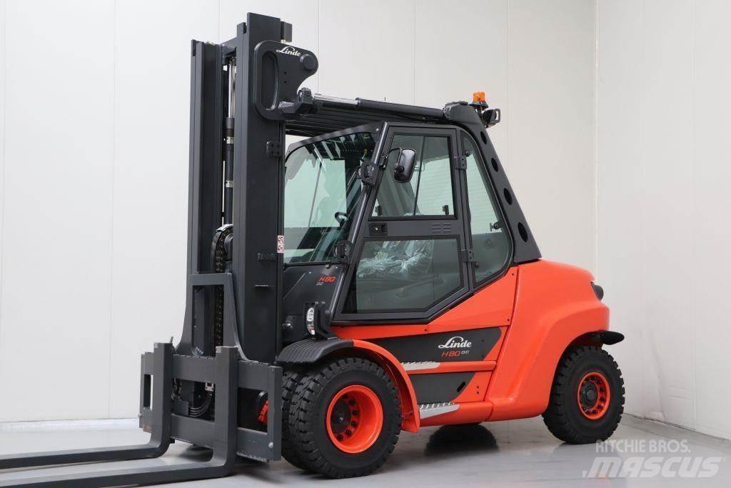 Linde H80D-03/900 柴油叉车