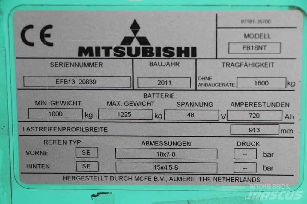 Mitsubishi FB18NT 电动叉车