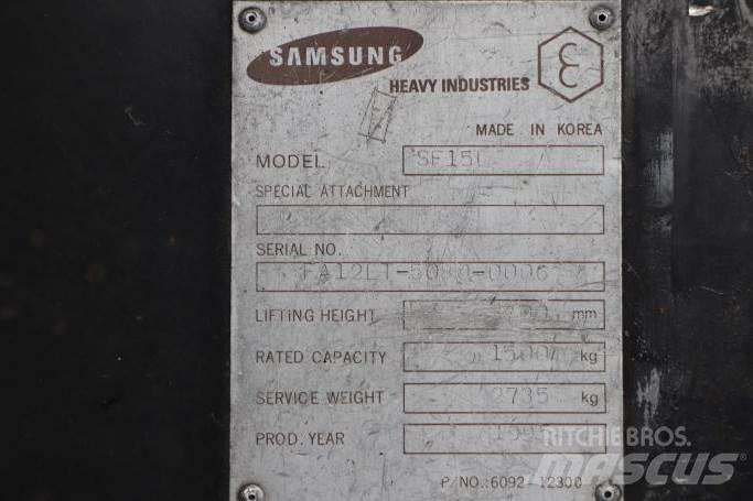 Samsung SF15L 天然气叉车