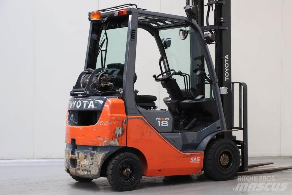 Toyota 02-8FGF18 天然气叉车