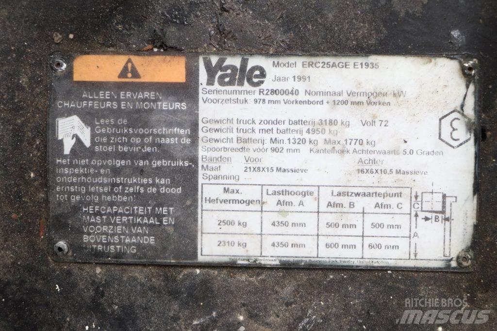 Yale ERC25AGE 电动叉车