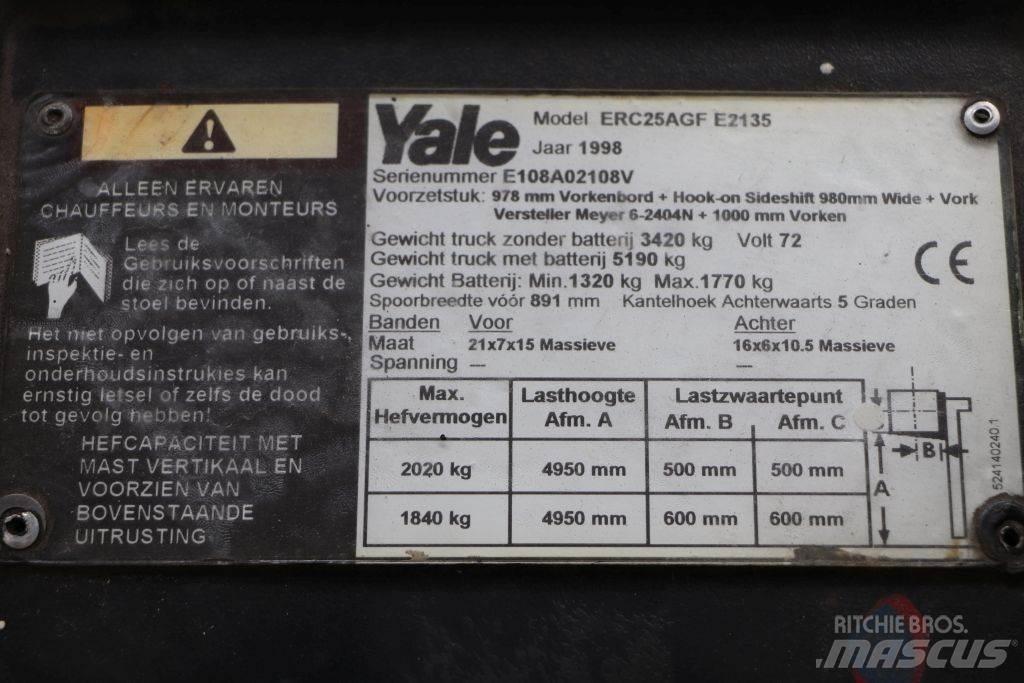 Yale ERC25AGF 电动叉车