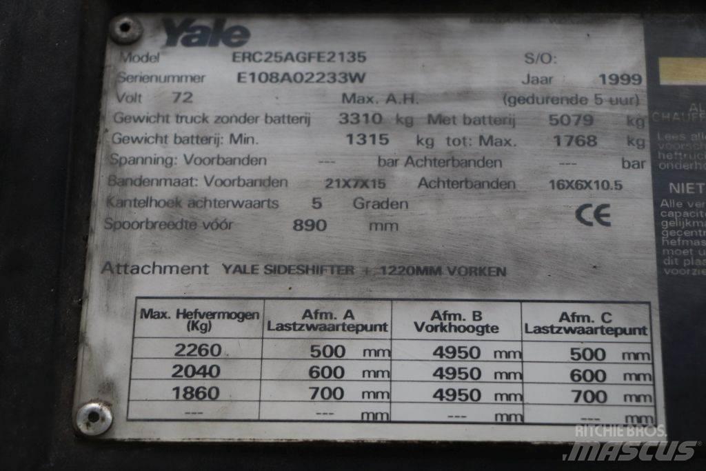 Yale ERC25AGF 电动叉车