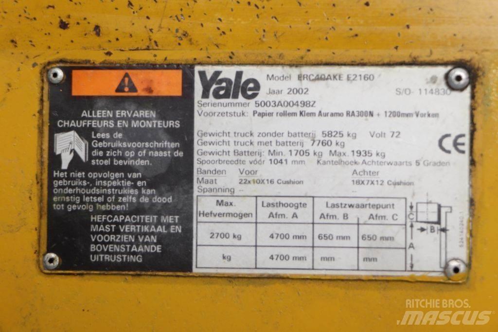 Yale ERC40AKE 电动叉车