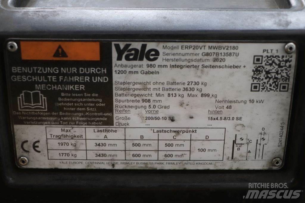 Yale ERP20VT 电动叉车