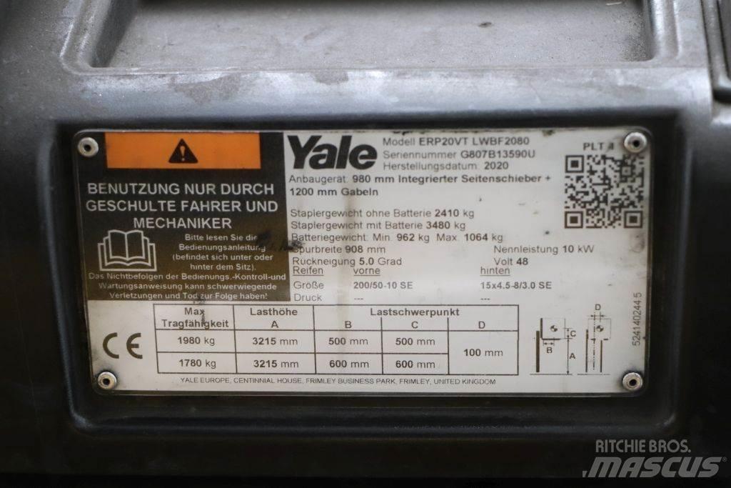 Yale ERP20VT 电动叉车