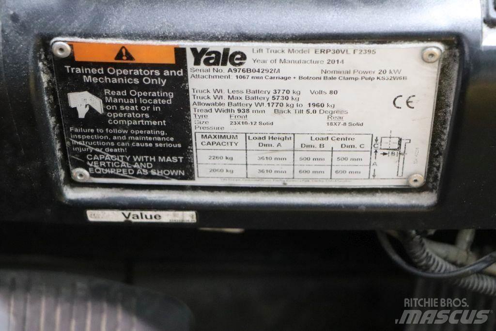Yale ERP30VL 电动叉车