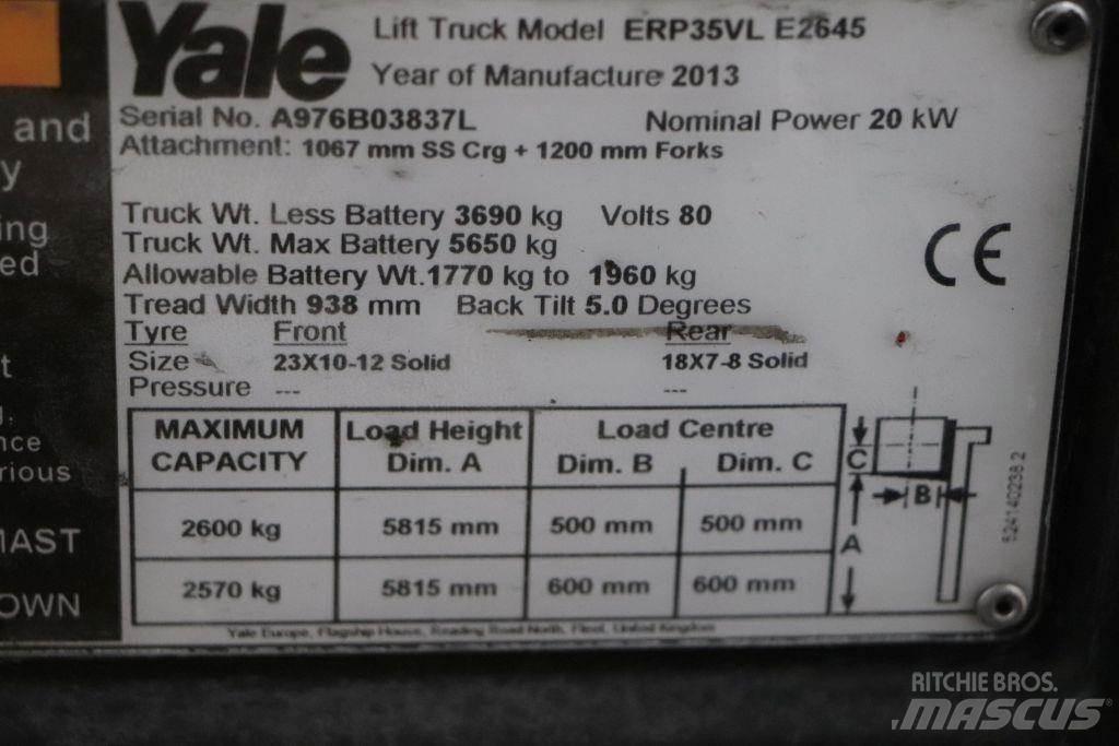 Yale ERP35VL 电动叉车