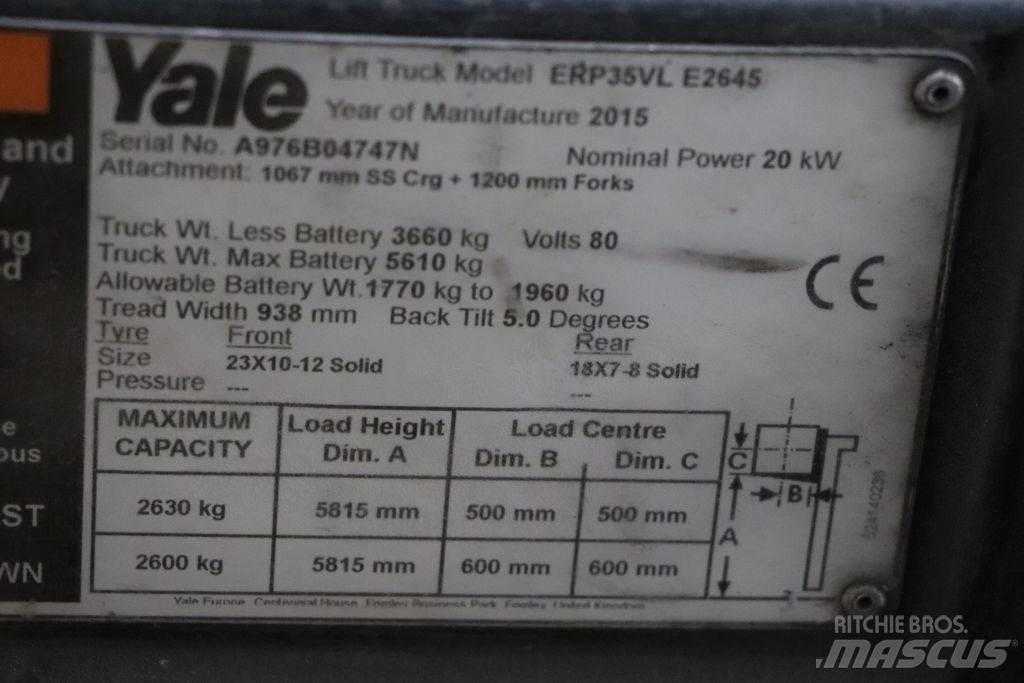 Yale ERP35VL 电动叉车