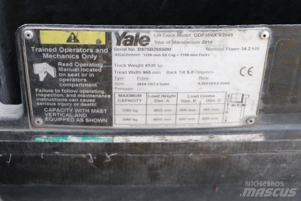 Yale GDP35VX 柴油叉车