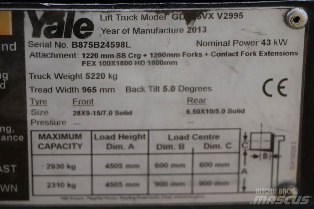Yale GDP35VX 柴油叉车
