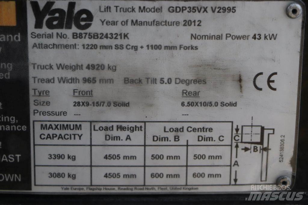 Yale GDP35VX 柴油叉车
