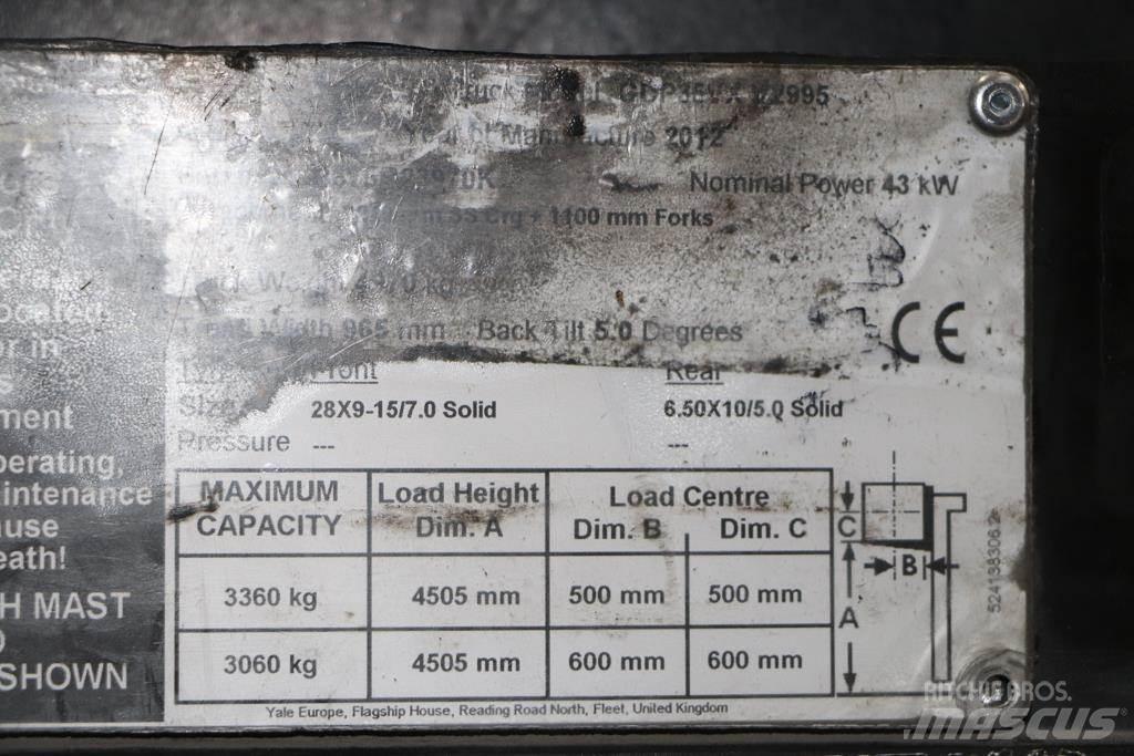 Yale GDP35VX 柴油叉车