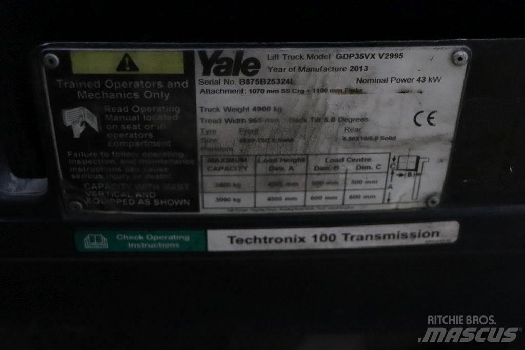 Yale GDP35VX 柴油叉车
