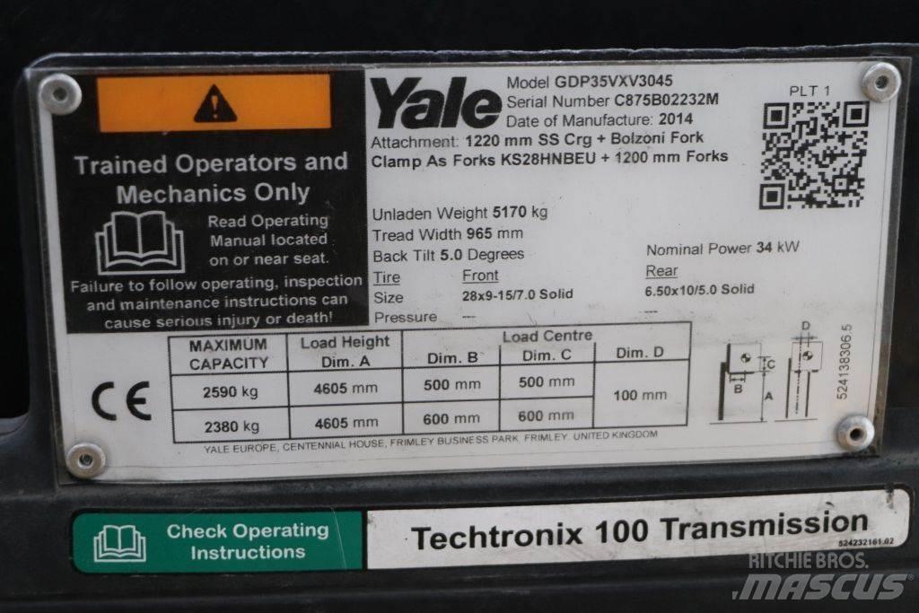 Yale GDP35VX 柴油叉车