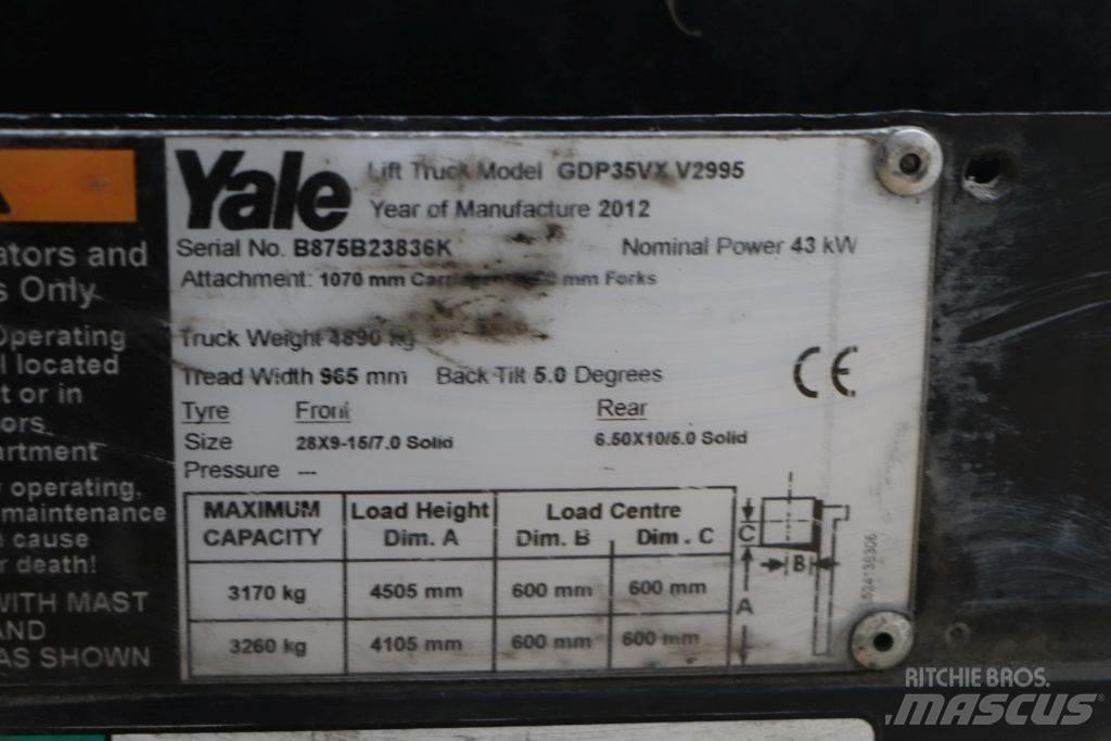 Yale GDP35VX 柴油叉车